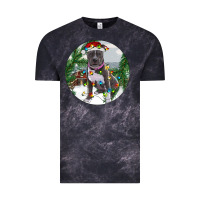 Cloud Black Pitbull And Farm Vintage Tee - RanaPortraitStore