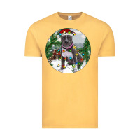Vintage Mustard Pitbull And Farm Vintage Tee - RanaPortraitStore