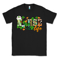 Black st.patricks nurse life Classic Tee - BarkalooDesign