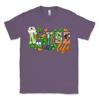 Lavender st.patricks nurse life Classic Tee - BarkalooDesign