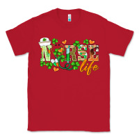 Red st.patricks nurse life Classic Tee - BarkalooDesign