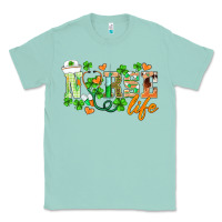 Seafoam st.patricks nurse life Classic Tee - BarkalooDesign