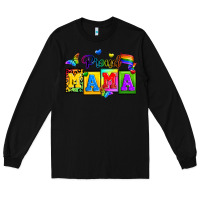 Black proud mama Long Sleeve Tee - Zillion Design Studio