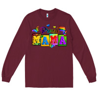 Burgundy proud mama Long Sleeve Tee - Zillion Design Studio