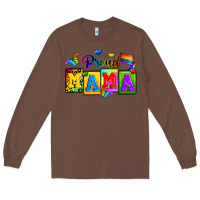 Chestnut proud mama Long Sleeve Tee - Zillion Design Studio