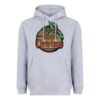 Heather Grey Merry Christmas Heavyweight Hoodie - JahusDesignShop