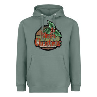 Sage Merry Christmas Heavyweight Hoodie - JahusDesignShop