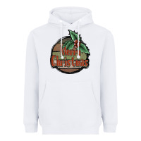 White Merry Christmas Heavyweight Hoodie - JahusDesignShop