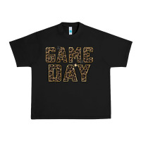 Black game day leopard Urban Heavy Tee - Zillion Design Studio