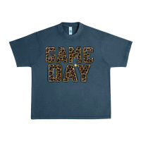 Midnight Navy game day leopard Urban Heavy Tee - Zillion Design Studio