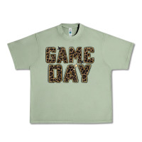 Oil Green game day leopard Urban Heavy Tee - Zillion Design Studio