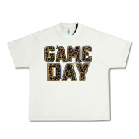 Pistachio game day leopard Urban Heavy Tee - Zillion Design Studio