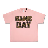 Salmon game day leopard Urban Heavy Tee - Zillion Design Studio