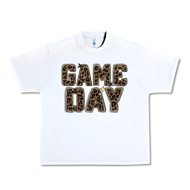 Game Day Leopard Urban Heavy Tee by Zillion Design Studio | Teevron