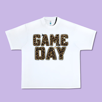 Urban Heavy Tee game day leopard