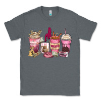 Charcoal Heather Girl boss coffee cups Classic Tee - Zillion Design Studio