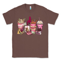 Chestnut Girl boss coffee cups Classic Tee - Zillion Design Studio