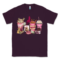 Plum Girl boss coffee cups Classic Tee - Zillion Design Studio