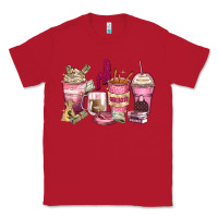 Red Girl boss coffee cups Classic Tee - Zillion Design Studio