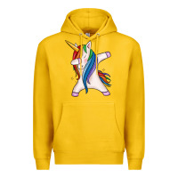 Lemon dabbing unicorn Premium Hoodie - MaliasSmallBusiness