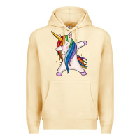 Pina Colada dabbing unicorn Premium Hoodie - MaliasSmallBusiness