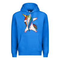 True Royal dabbing unicorn Premium Hoodie - MaliasSmallBusiness