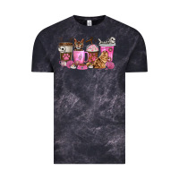 Cloud Black cat coffee cups Vintage Tee - texasbilliewilder