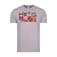 Vintage Zinc cat coffee cups Vintage Tee - texasbilliewilder
