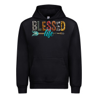 Black Blessed Life Urban Hoodie - BundleAndBundleShop