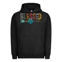 Pigment Black Blessed Life Urban Hoodie - BundleAndBundleShop