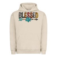 Pigment French Oak Blessed Life Urban Hoodie - BundleAndBundleShop