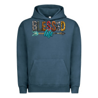 Pigment Midnight Navy Blessed Life Urban Hoodie - BundleAndBundleShop