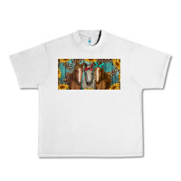Lunar Rock horses with leopard and sunflowers Urban Heavy Tee - RanaPortraitStore