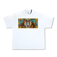 White horses with leopard and sunflowers Urban Heavy Tee - RanaPortraitStore