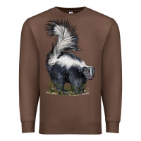 Chestnut skunk Premium Sweatshirt - LillyAllenDesigns