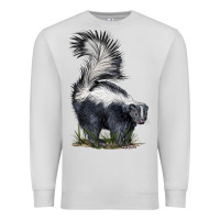 Dove Grey skunk Premium Sweatshirt - LillyAllenDesigns