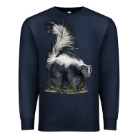 Navy skunk Premium Sweatshirt - LillyAllenDesigns