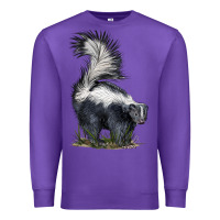 Purple skunk Premium Sweatshirt - LillyAllenDesigns