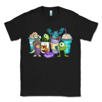 Black cartoon characters coffee cups Classic Tee - Zillion Design Studio
