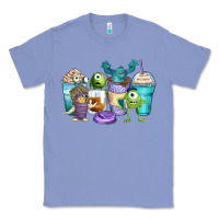 Colony Blue cartoon characters coffee cups Classic Tee - Zillion Design Studio