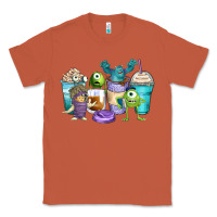 Copper cartoon characters coffee cups Classic Tee - Zillion Design Studio