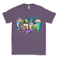 Lavender cartoon characters coffee cups Classic Tee - Zillion Design Studio