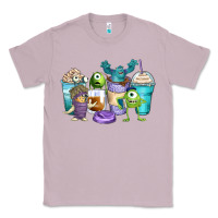Lilac cartoon characters coffee cups Classic Tee - Zillion Design Studio