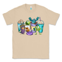 Mushroom cartoon characters coffee cups Classic Tee - Zillion Design Studio