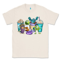 Natural cartoon characters coffee cups Classic Tee - Zillion Design Studio