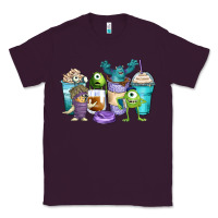 Plum cartoon characters coffee cups Classic Tee - Zillion Design Studio