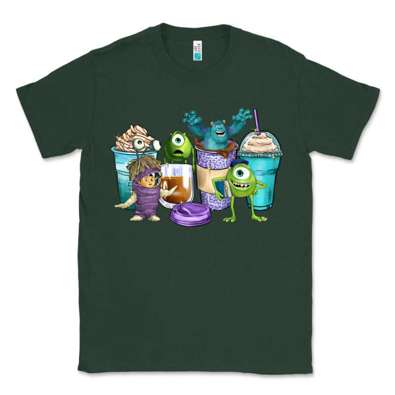 Cartoon Characters Coffee Cups Classic Tee by Zillion Design Studio | Teevron