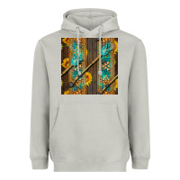 Moon Dust aztec and sunflowers Heavyweight Hoodie - BundleAndBundleShop