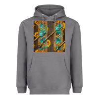Storm aztec and sunflowers Heavyweight Hoodie - BundleAndBundleShop