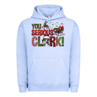Pigment Grape Ice You Serious Clark With Santa Sleigh Urban Hoodie - BundleAndBundleShop